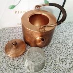 Théière Cuivre Martelé 2 Litres