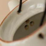 Accessoire théière en porcelaine pour infusions