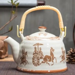 Théière en porcelaine Chevaliers 900ML