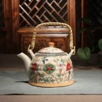 Théière en porcelaine chinoise nature 900ML