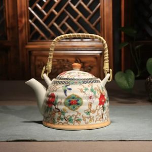 Théière en porcelaine chinoise nature 900ML
