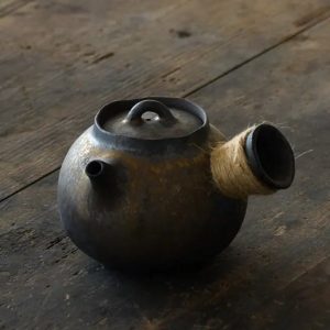 Théière Kyusu en céramique ancienne 200ML