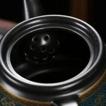 Théière Noire en Céramique pour un style élégant