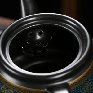 Théière Noire en Céramique pour un style élégant