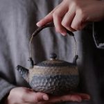 Théière Chinoise Retro en Grès Céramique 230ML