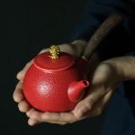 Kyusu céramique 240ML, théière chinoise élégante