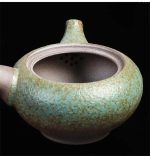 Théière en céramique grès, design vintage, capacité 210ML