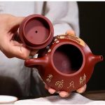 Yixing théière 230ML en argile naturelle