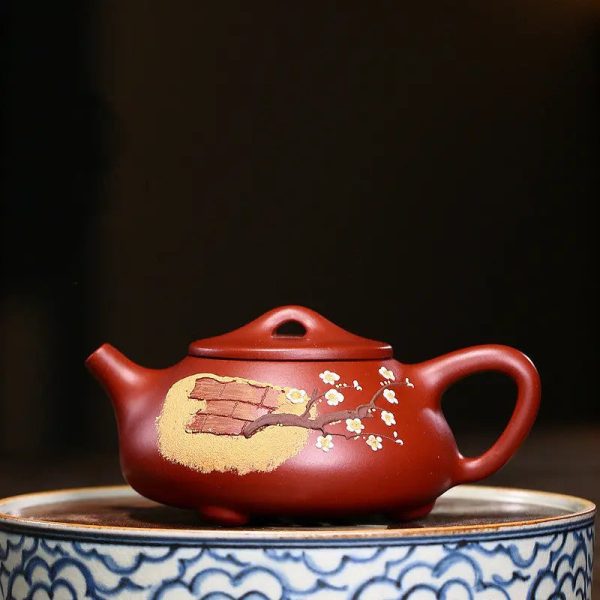Théière traditionnelle Yixing, 230ML, artisanale