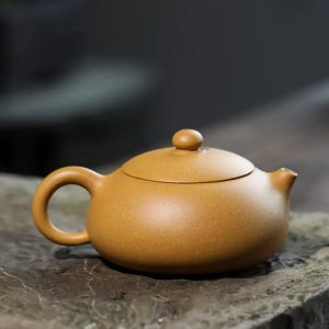 Théière en argile chinoise Yixing, design élégant et authentique
