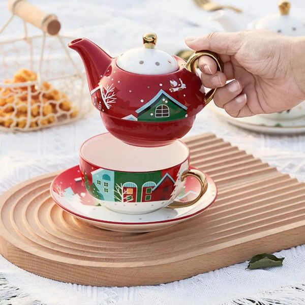 Théière Noël Village Enchanté 420ml