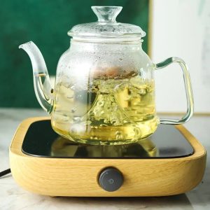 Théière en verre 1.4L pour une infusion parfaite