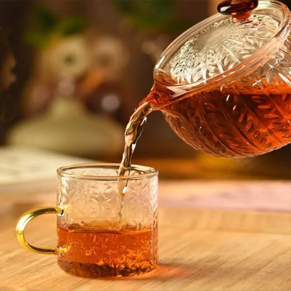 Théière à motifs design, capacité 300ML 500ML