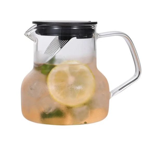 Théière en verre, accessoire pour infusions
