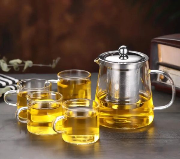 Infuseur de thé en verre 450ML pour un breuvage parfait