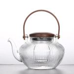 Théière design japonaise, infuseur en verre de 800ML