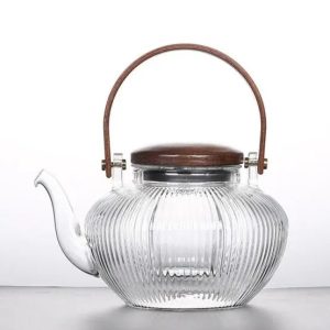 Théière design japonaise, infuseur en verre de 800ML