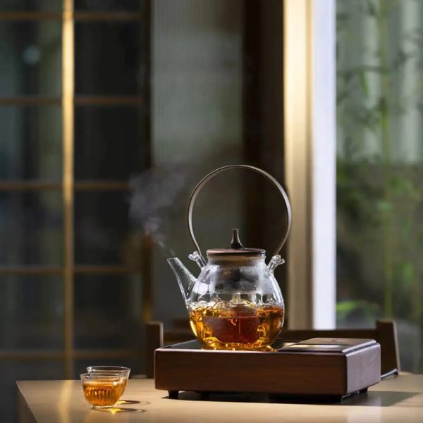 Accessoire thé en verre, design unique