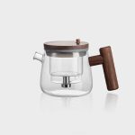 Infuseur à bouton pour théière en verre 400ml