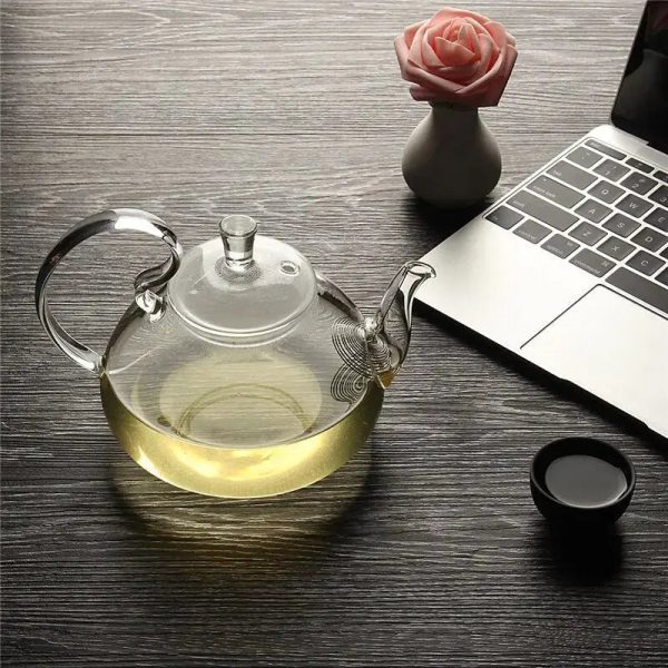 Théière en verre avec grande poignée 400ML - 800ML