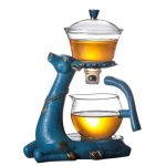 Accessoire pour infuser le thé, design original en verre
