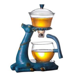 Accessoire pour infuser le thé, design original en verre
