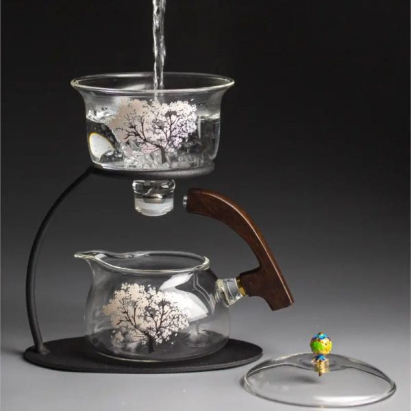 Théière en verre 300ML, parfaite pour les amateurs de thé