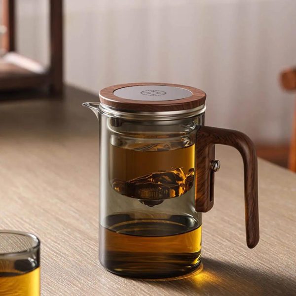 Accessoire de thé moderne en verre Scandinave