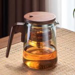 Théière en verre scandinave haut de gamme 550ml