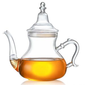 Théière Marocaine élégante en verre 600ML