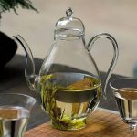 Théière en verre simple poire 700ml