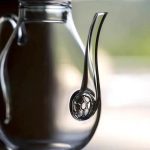 Théière poire en verre pour infusions