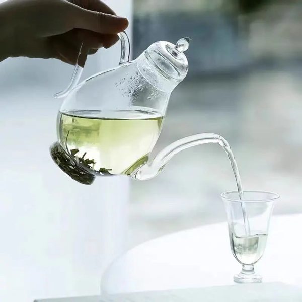 Théière en verre 700ml pour amateurs de thé