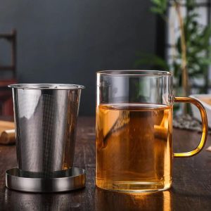 Théière design en verre de 500ml