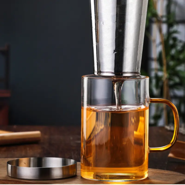 Théière en verre 500ml pour le thé