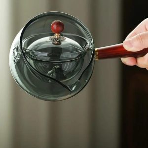 Théière en verre design chinois 600ml