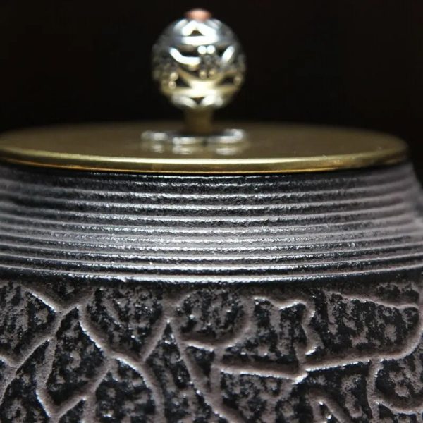 Ancienne théière japonaise en fonte, capacité 1.3L