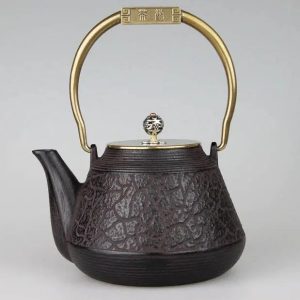 Théière en fonte traditionnelle du Japon, 1.3 litres