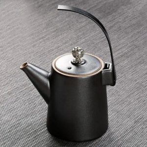 Théière Japonaise en céramique noire design 300ML