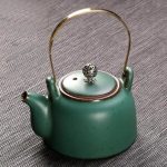 Théière en céramique verte japonaise 250ML