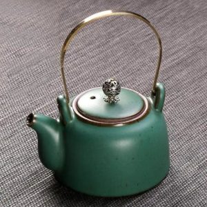 Théière en céramique verte japonaise 250ML