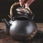 Théière céramique japonaise éclats 700ML