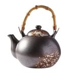 Théière élégante en céramique pour le thé japonais