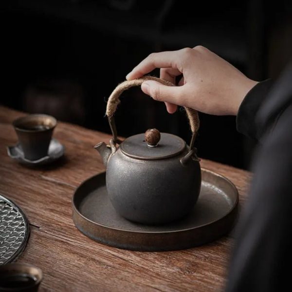 Céramique vintage pour théière japonaise 475ml