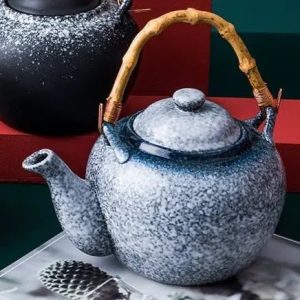 Théière Japonaise en céramique grise 500ML