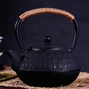 Théière en fonte fleurs 800ML