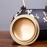 Théière Japonaise 1.2L avec motif floral