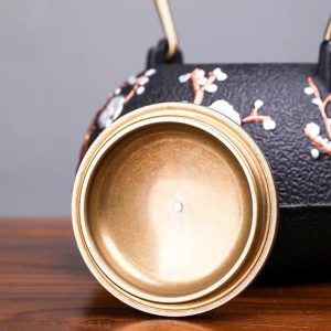 Théière Japonaise 1.2L avec motif floral