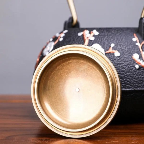 Théière Japonaise 1.2L avec motif floral