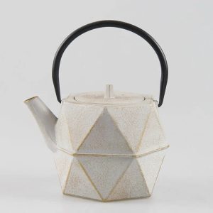 Théière Japonaise en Fonte 1.2L forme cubique